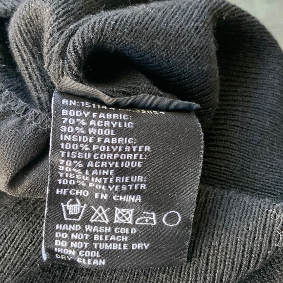 Anthropologie Lea & Viola NWOT Black Wool Front Wrap Lace Camisole Swea… - Picture 9 of 12